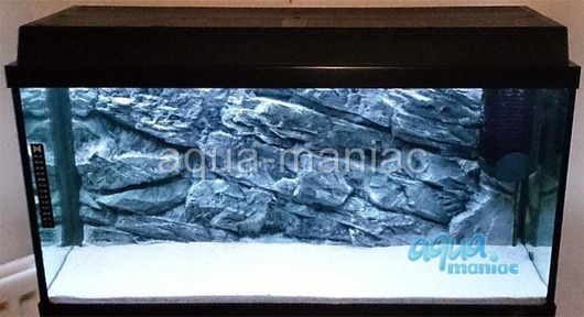 JUWEL RIO 125 3D grey rock background 78x42cm 